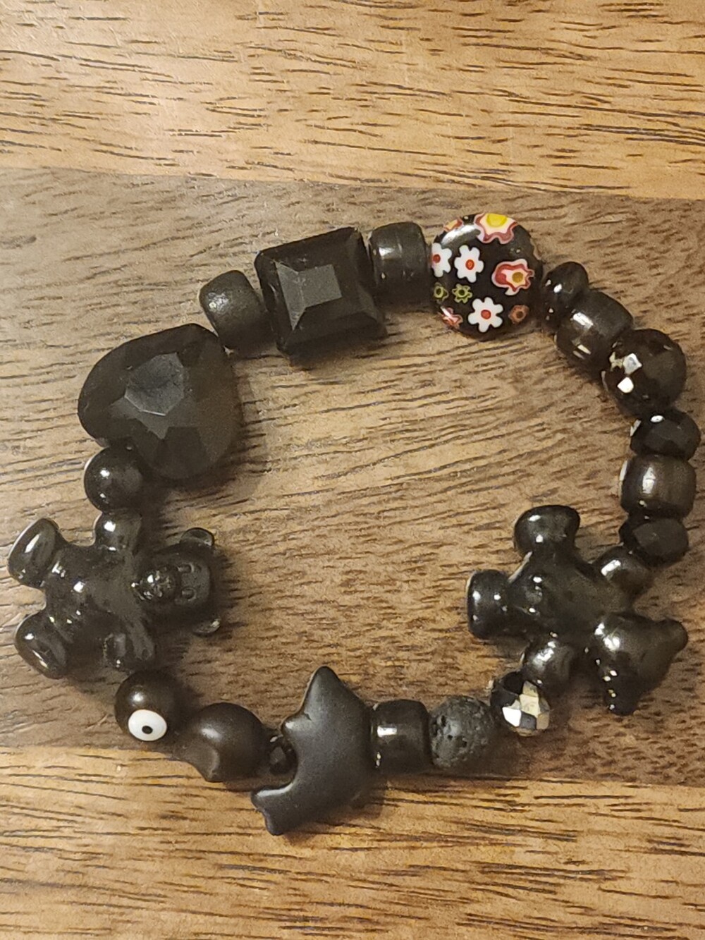 By Lefty Beaded Bear/Dolphin Bracelet - Picture 3 of 3